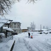 Rekordverdächtige Schneemenge