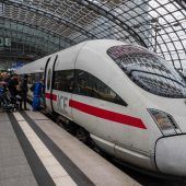 Bahn war pünktlich