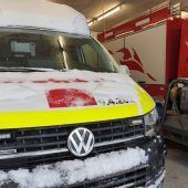 Rotes Kreuz stellt Rettungswagen für das Bergdorf Ebnit ab