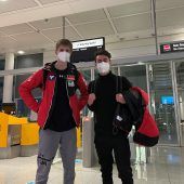 Im Flugzeug neben Stefan Kraft