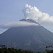 Vulkan Merapi auf Java wieder aktiv