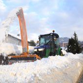 22 Mann hoch gegen die Schneemassen