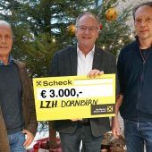 Winsauer Bau spendet an das Landeszentrum für Hörgeschädigte