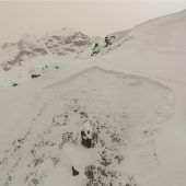 Keine Opfer bei Lawinenabgängen