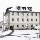Gastgarten der „Alten Schule“ in Höchst wird wetterfest