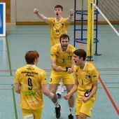 Wolfurts Volleyball-Herren beim Restart überraschend