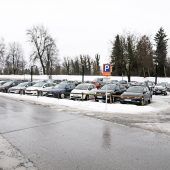 Neuer Radweg und Blum-Parkplatz in Höchst