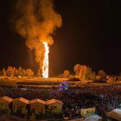 Lagerfeuer statt Großfunken