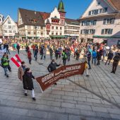 Demonstration in Dornbirn