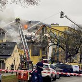 Explosion bewusst verursacht