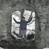 Winterliches Werkeln auf der Neuburg
