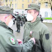 Soldaten für Einsatz während der Covid-19-Krise ausgezeichnet