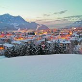 Bludenz im Winter