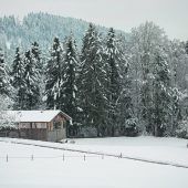 Stadel mit Horizont