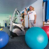 Fit im Freiluftstudio