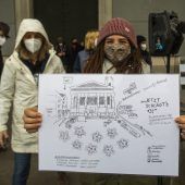 Ein Flüchtlingslager für einen Tag in der Messestadt