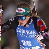 Medaille verpasst, aber die Kugel in Händen