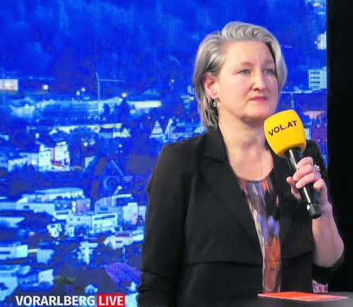 Mirjam Steinbock, Geschäftsführerin der IG Kultur, zu Gast in "Vorarlberg live".
