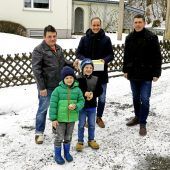 Dank an ehrenamtliche Flurreiniger-Familie
