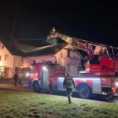 Kaminbrand führte zu Großeinsatz