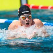 Halbeisen holt Gold und Silber, Bonat schwimmt Rekord