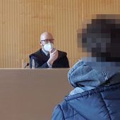 Ein Wüterich im Stiegenhaus