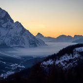 Weniger Schnee in den Alpen