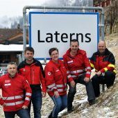 Ersthelfer im Laternsertal über 40 Mal im Einsatz