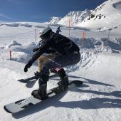 Europacup-Boarder rittern in Gargellen um den Sieg