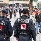 Anstieg bei Gewalt gegen Polizei