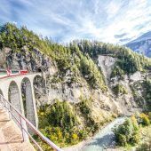 Graubünden mit dem Zug entdecken