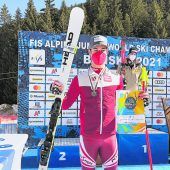 Lukas Feurstein fuhr bei der Junioren-Ski-WM zu Silber. »C1
