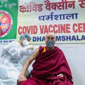 Dalai Lama ist geimpft