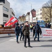 Regierungskritiker in Bludenz aktiv