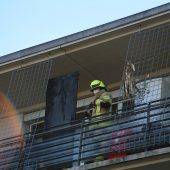 Wohnhäuser bei Brand in Dornbirn evakuiert
