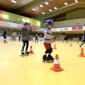 Beim Rollhockeyclub Dornbirn trainieren die Jüngsten wieder