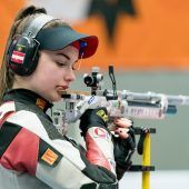 Sheileen Waibel bei Länderkampf top