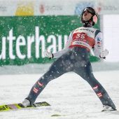 Vergoldetes Schneegestöber