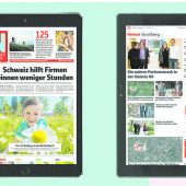 Mit den VN-Digital und Tablet in den Frühling
