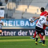 Altach erlebte einen bitteren Fußballabend