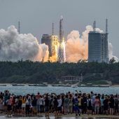 China brachte Hauptmodul seiner ersten Raumstation ins All