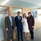 Julia Stockmaier und Martin Haim