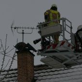 Flammen im Kamin