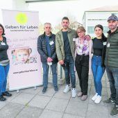 Typisierungsaktion für lebensfrohe Mutter