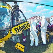 Covid-Hilfe aus der Luft