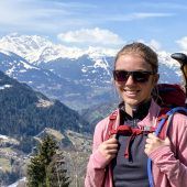 VN-Wanderserie: Einsame Schneeschuhtour aufs Muttjöchle im Silbertal. »A6, 7