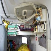 Hubschrauber im Covid-Einsatz