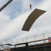 Lochauer Jesuheim-Rohbau in gut zwei Tagen errichtet
