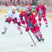 Eishockeytalent Taibel steht im Schaufenster