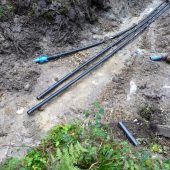 Im Einsatz für Hörbranzer Wasserversorgung